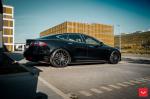 Tesla Model S on Vossen Wheels (VFS-2) 2018 года